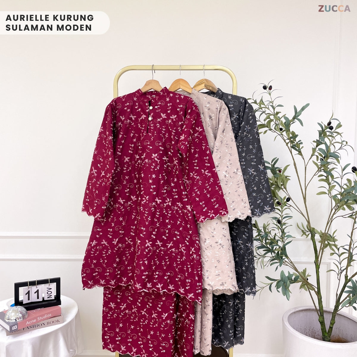 ZUCCA AURIELLE KURUNG SULAMAN MODEN - H029