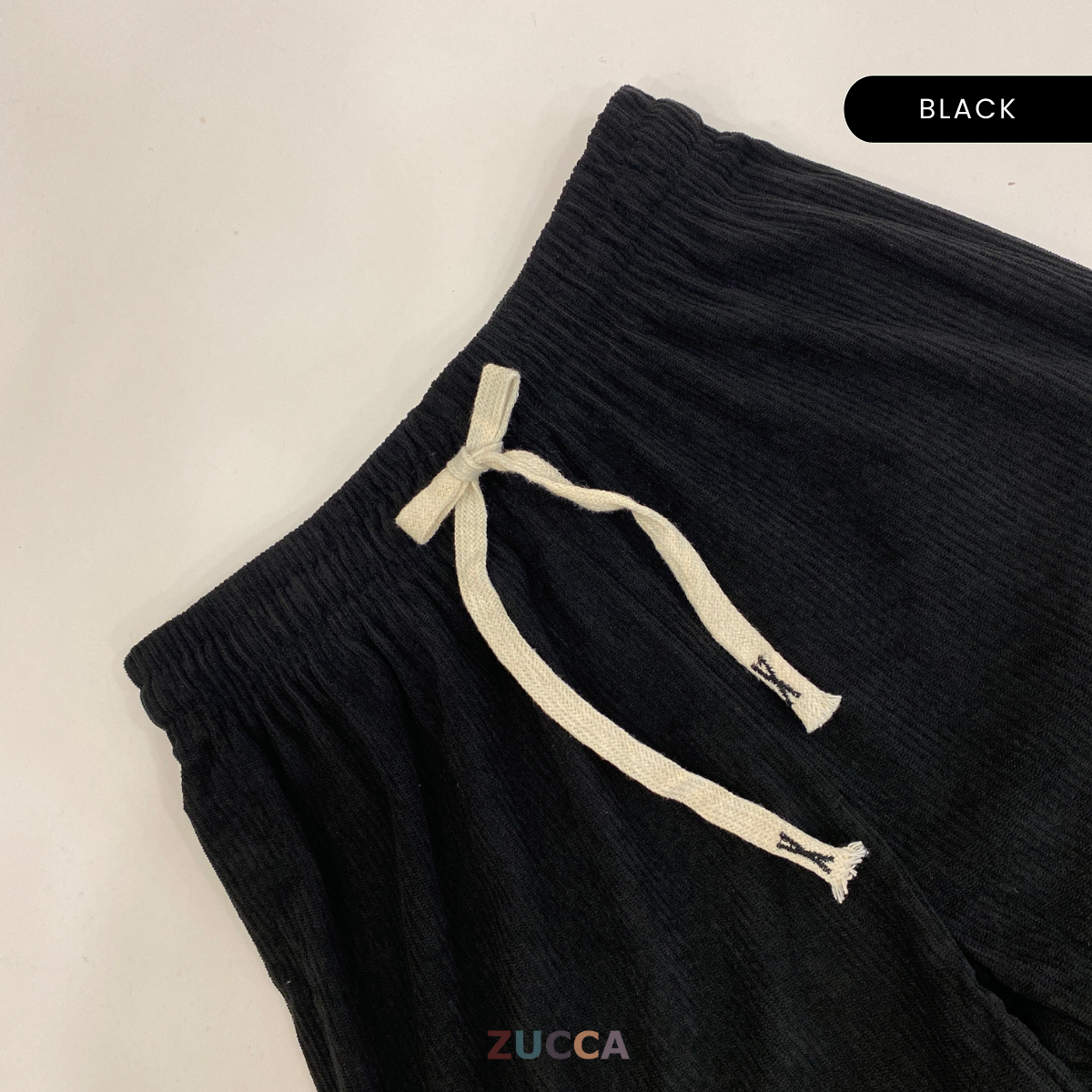 ZUCCA NIKIRA WIDE LEG DRAWSTRING WOMEN PANTS - SU004 PALAZZO