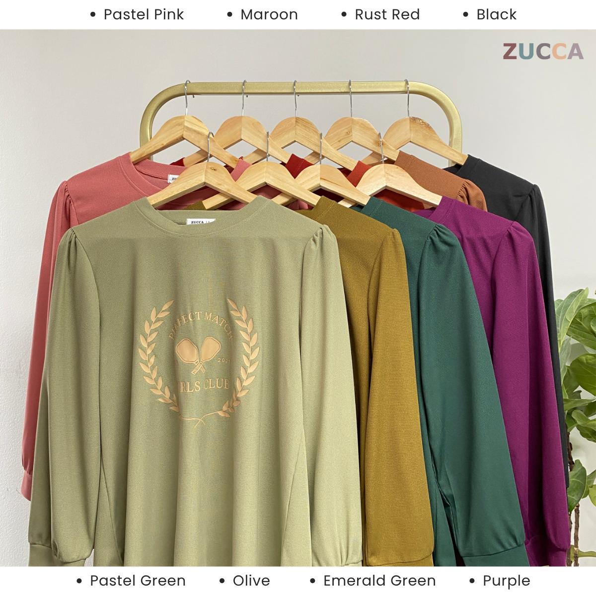 ZUCCA MARCIE KEMEJA KASUAL WANITA WAFFLE COTTON - DM007 BAJU WANITA KOREAN STYLE