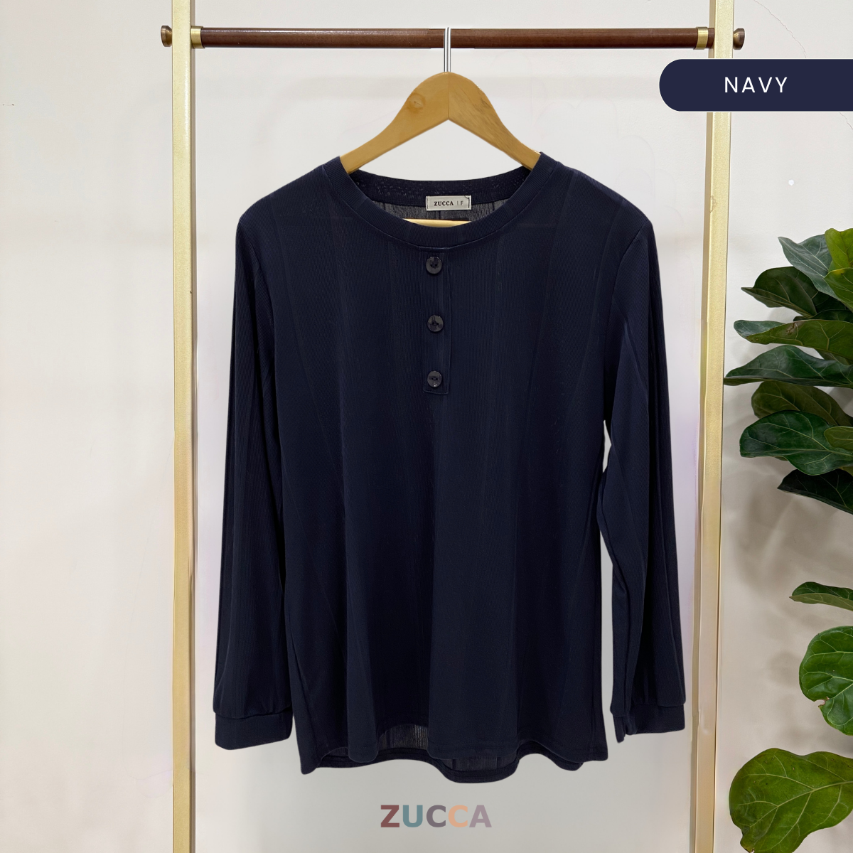 ZUCCA ASA BAJU KASUAL WANITA - DM033 WOMEN BLOUSE