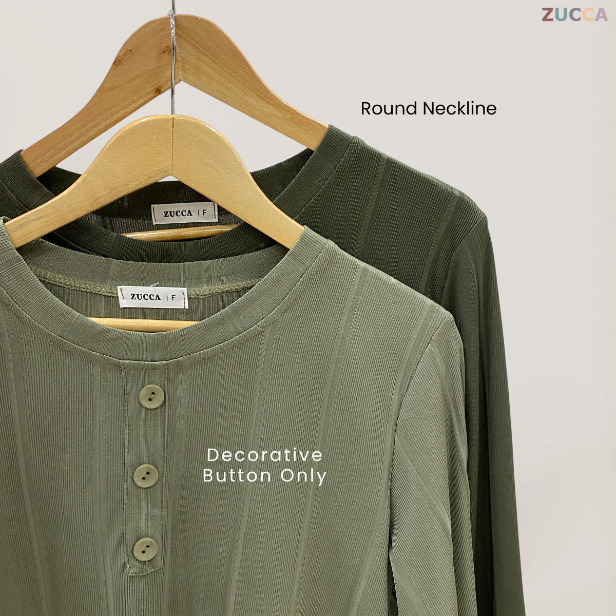 ZUCCA ASA BAJU KASUAL WANITA - DM033 WOMEN BLOUSE