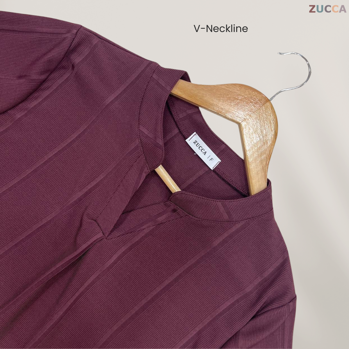 ZUCCA ALITA PLAIN WOMEN BLOUSE - DM065 KEMEJA WANITA OFFICEWEAR KOREAN STYLE