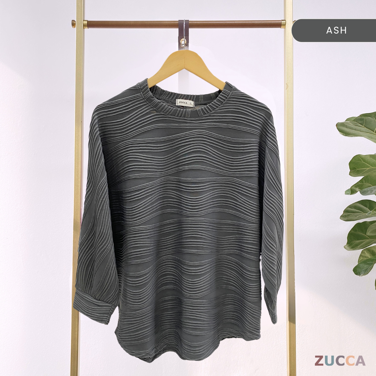 ZUCCA FARISA KEMEJA CORAK BERJALUR - DM089