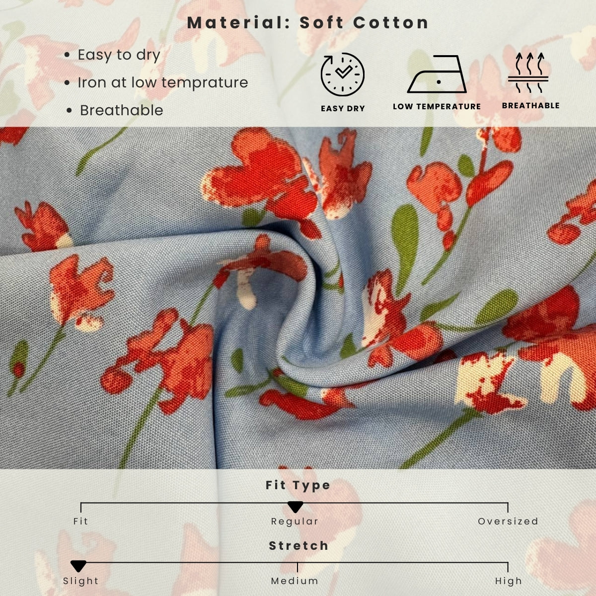 ZUCCA NANA KEMEJA WANITA FLORAL BERKOLAR PETERPAN - DM099 GAYA KOREA
