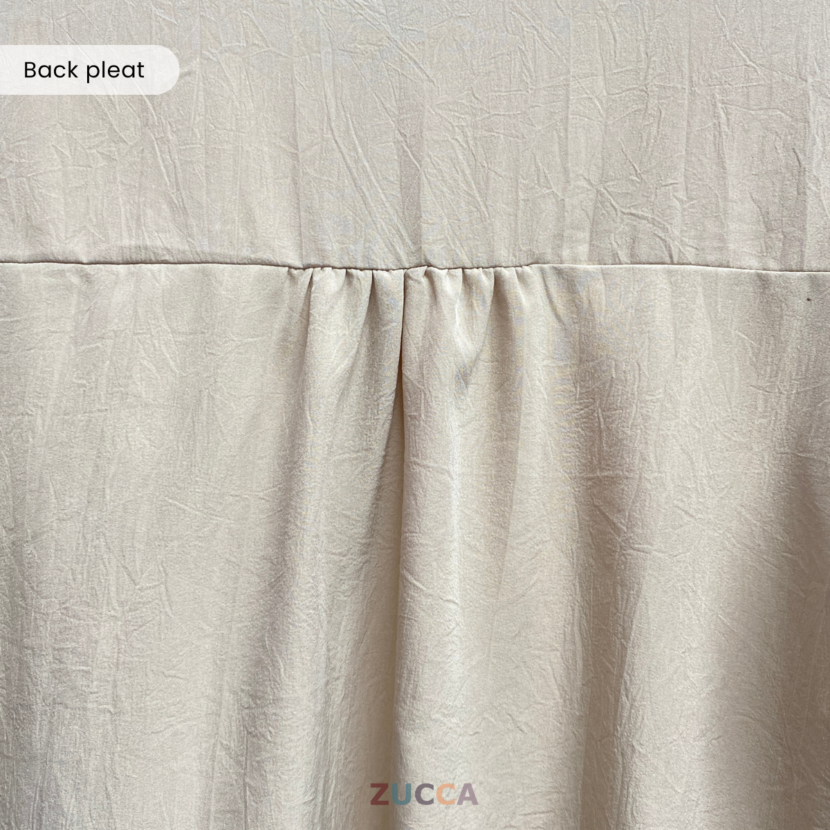 ZUCCA WAZAR LONG BLOUSE COMFY IRONLESS - DM109 Baju Cotton