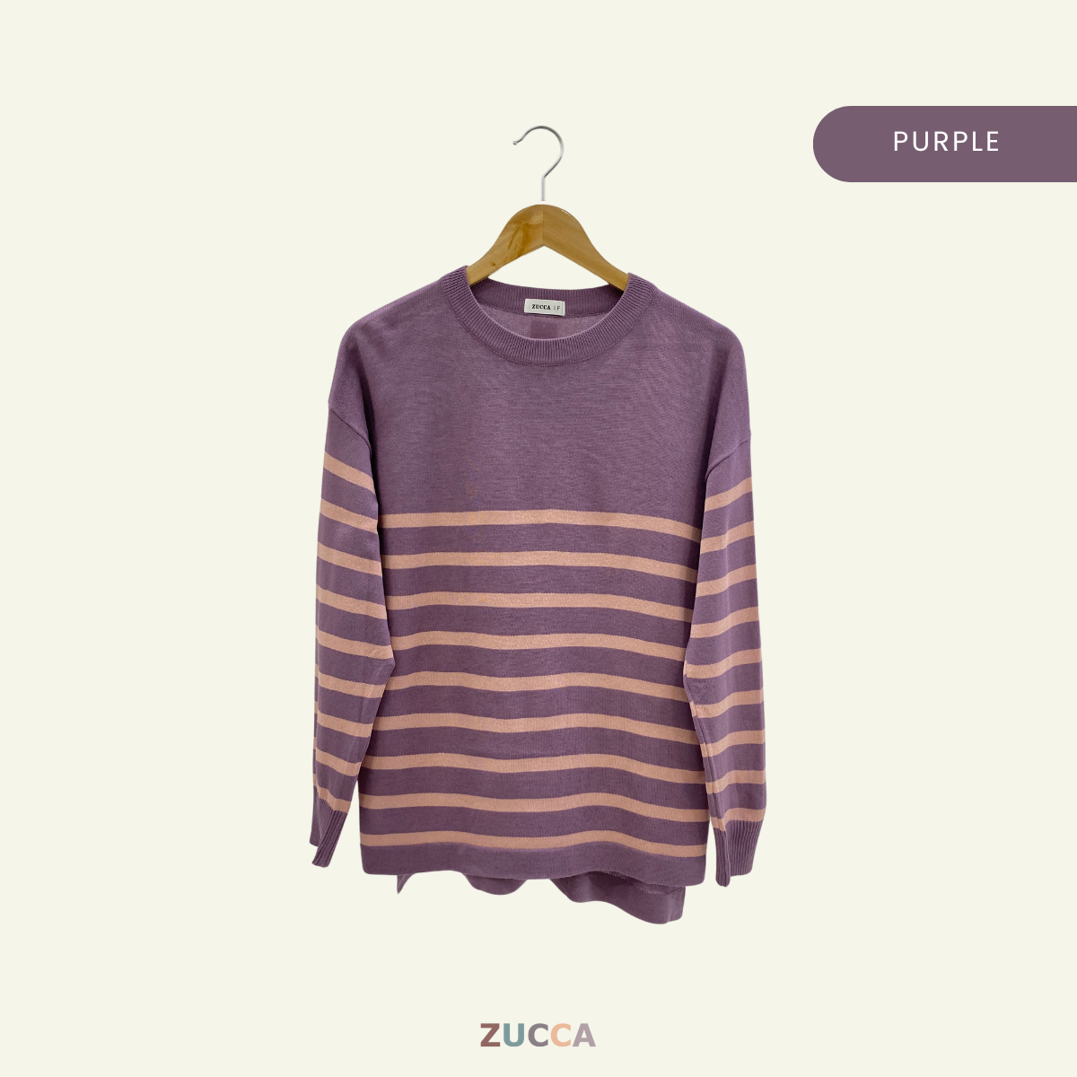 ZUCCA JESSICA COTTON KNIT SEJUK BLOUSE - DM116