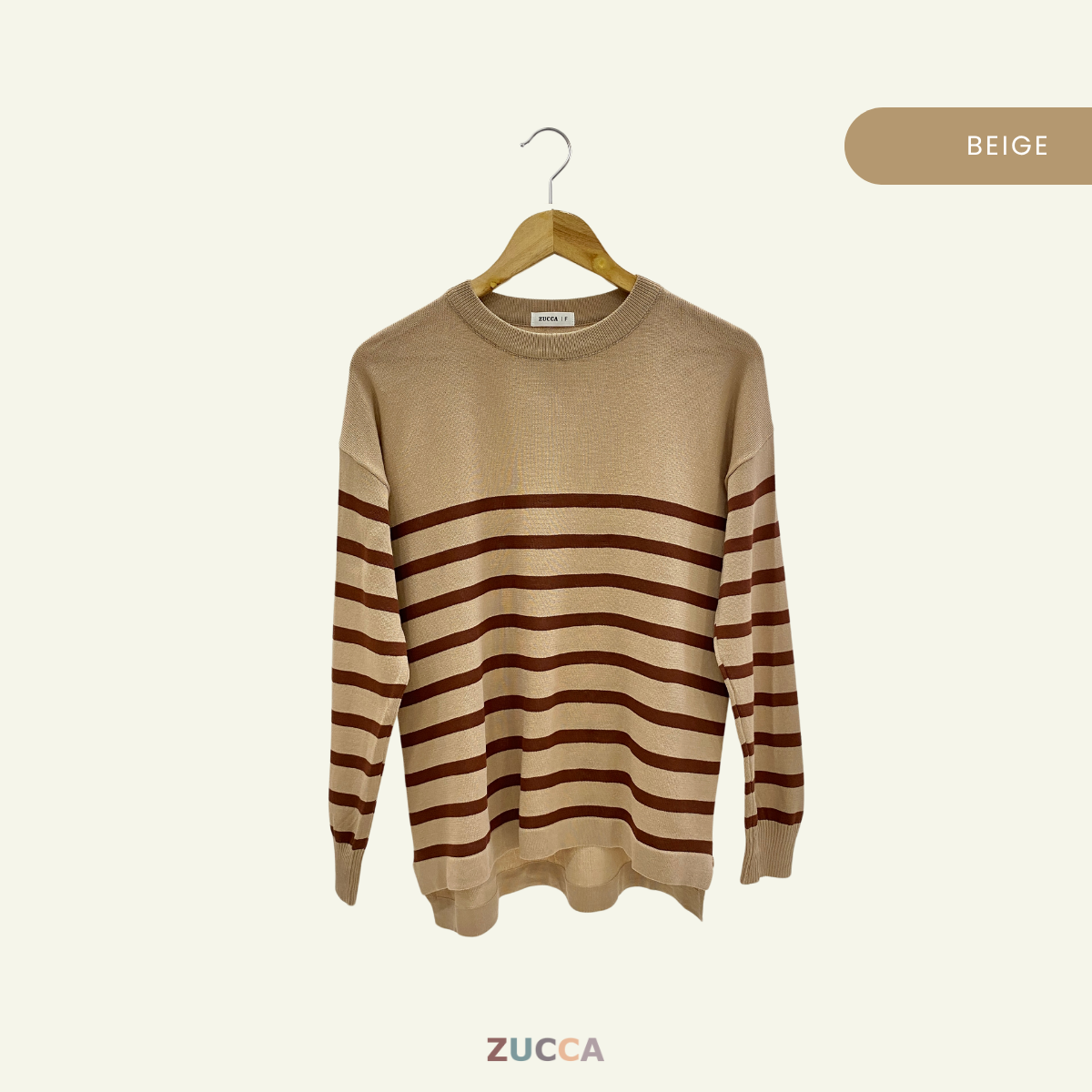 ZUCCA JESSICA COTTON KNIT SEJUK BLOUSE - DM116