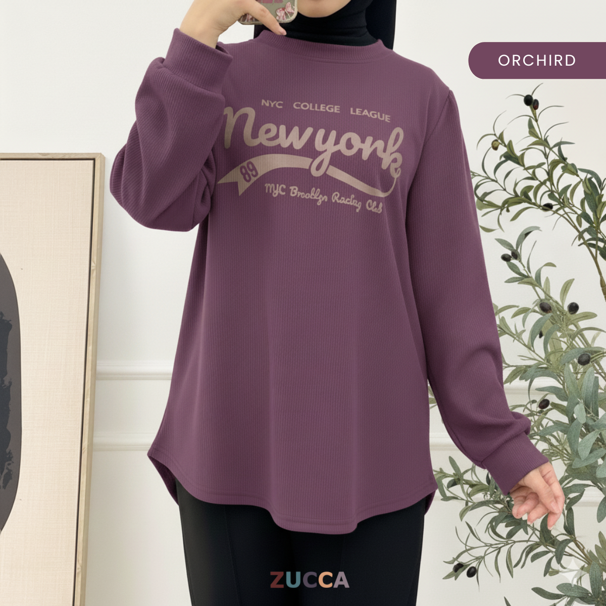 ZUCCA DALINIA CASUAL PRINT SHIRT - DM141