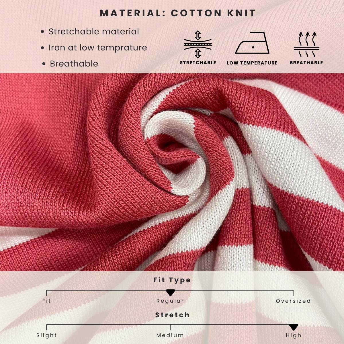 ZUCCA BATRISYA KEMEJA KASUAL KNITTED BERJALUR - DM172