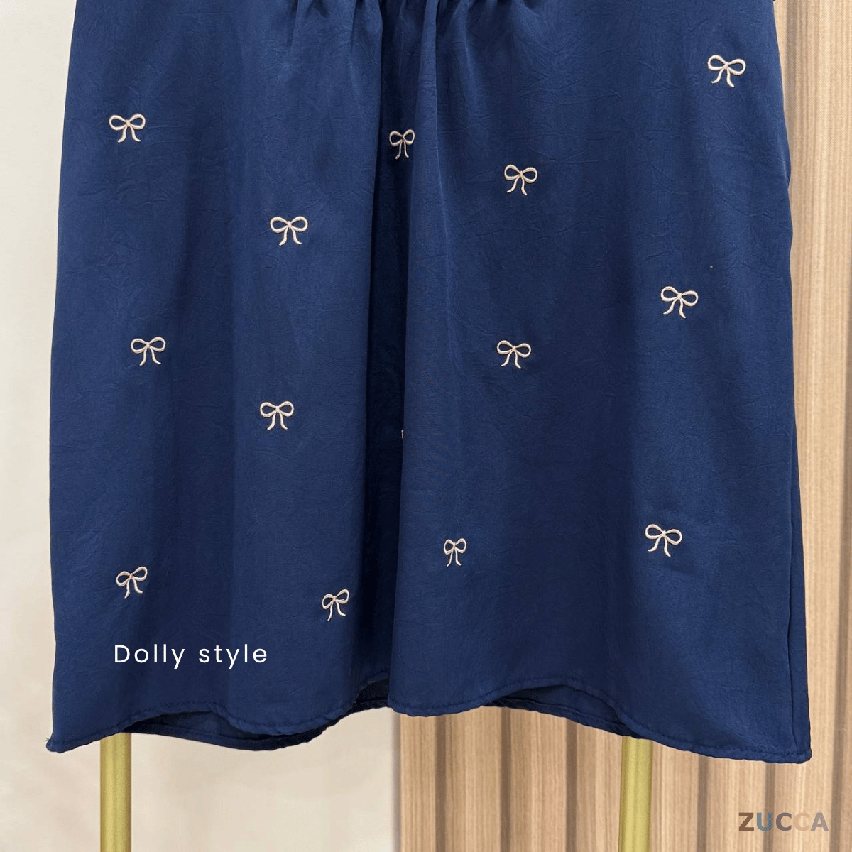 ZUCCA IZZY DOLLY BLOUSE SEPARUH BUTANG - DM173