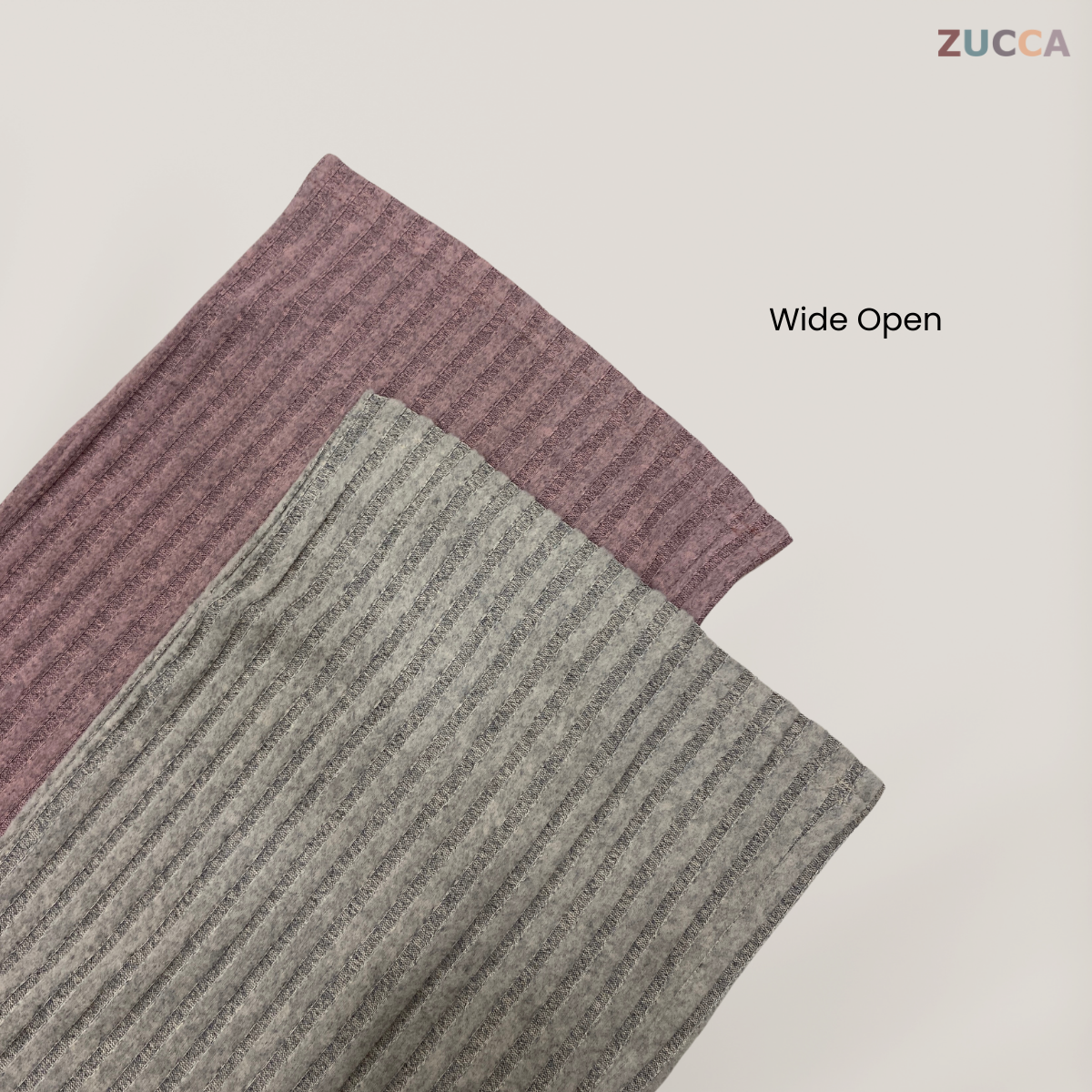 ZUCCA ZURIN SELUAR LEBAR RAJUT KAPAS - DM194