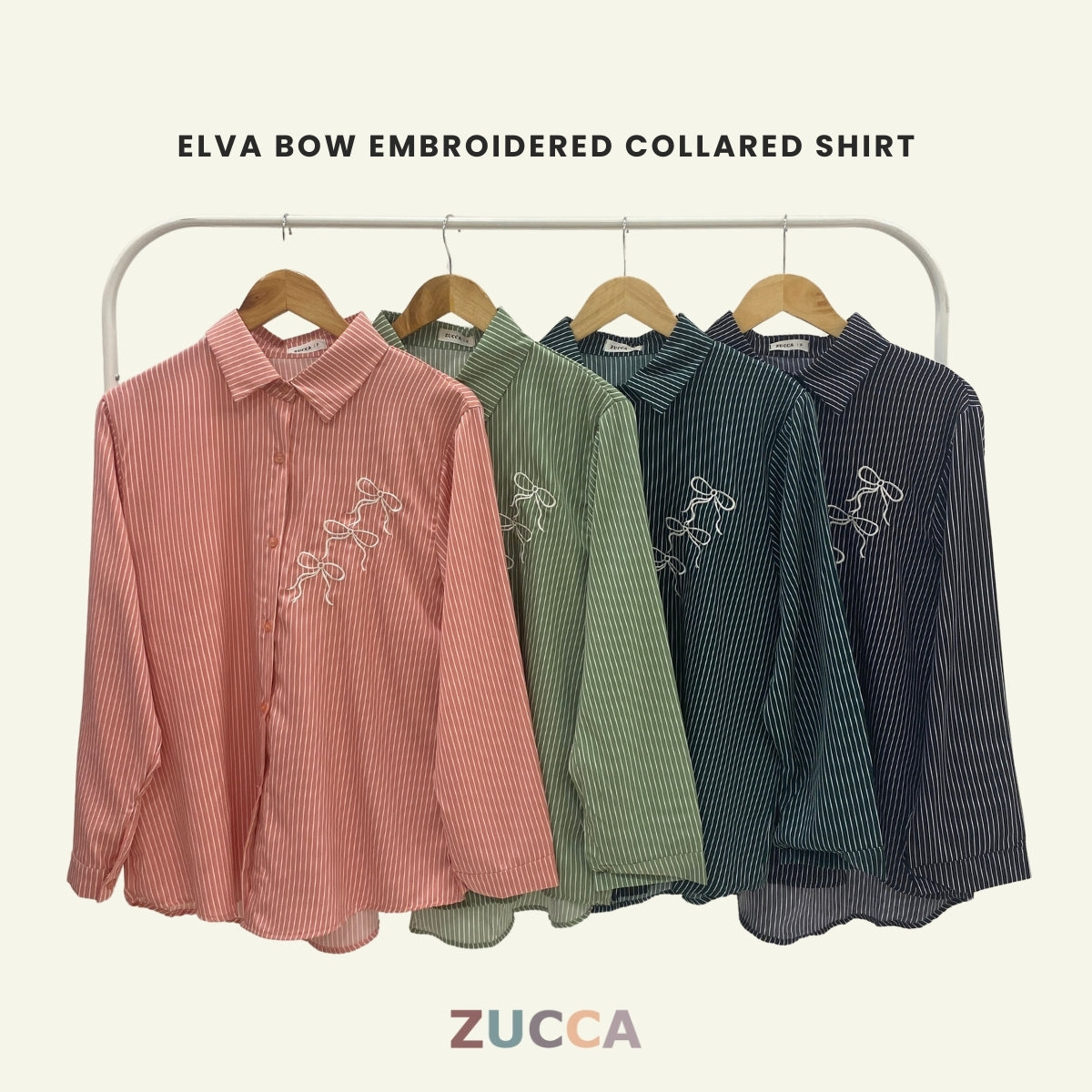 ZUCCA ELVA KEMEJA BERCOLAR SULAMAN RIBEN - DM230