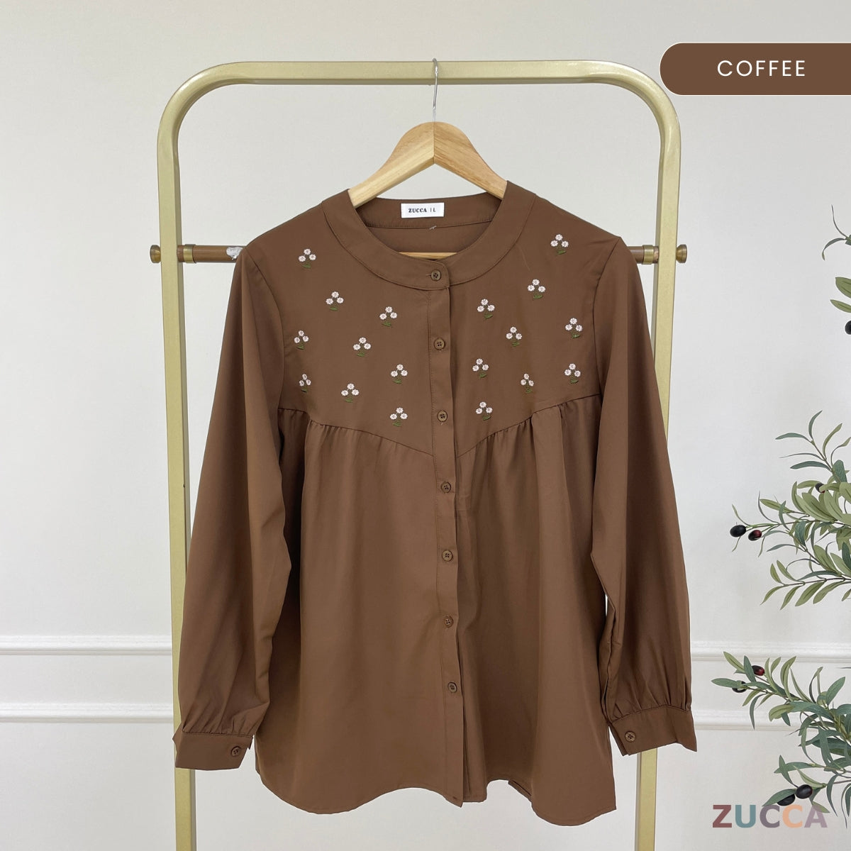 ZUCCA LIYARA BLOUSE SULAMAN BUNGA DOLLY – DM235