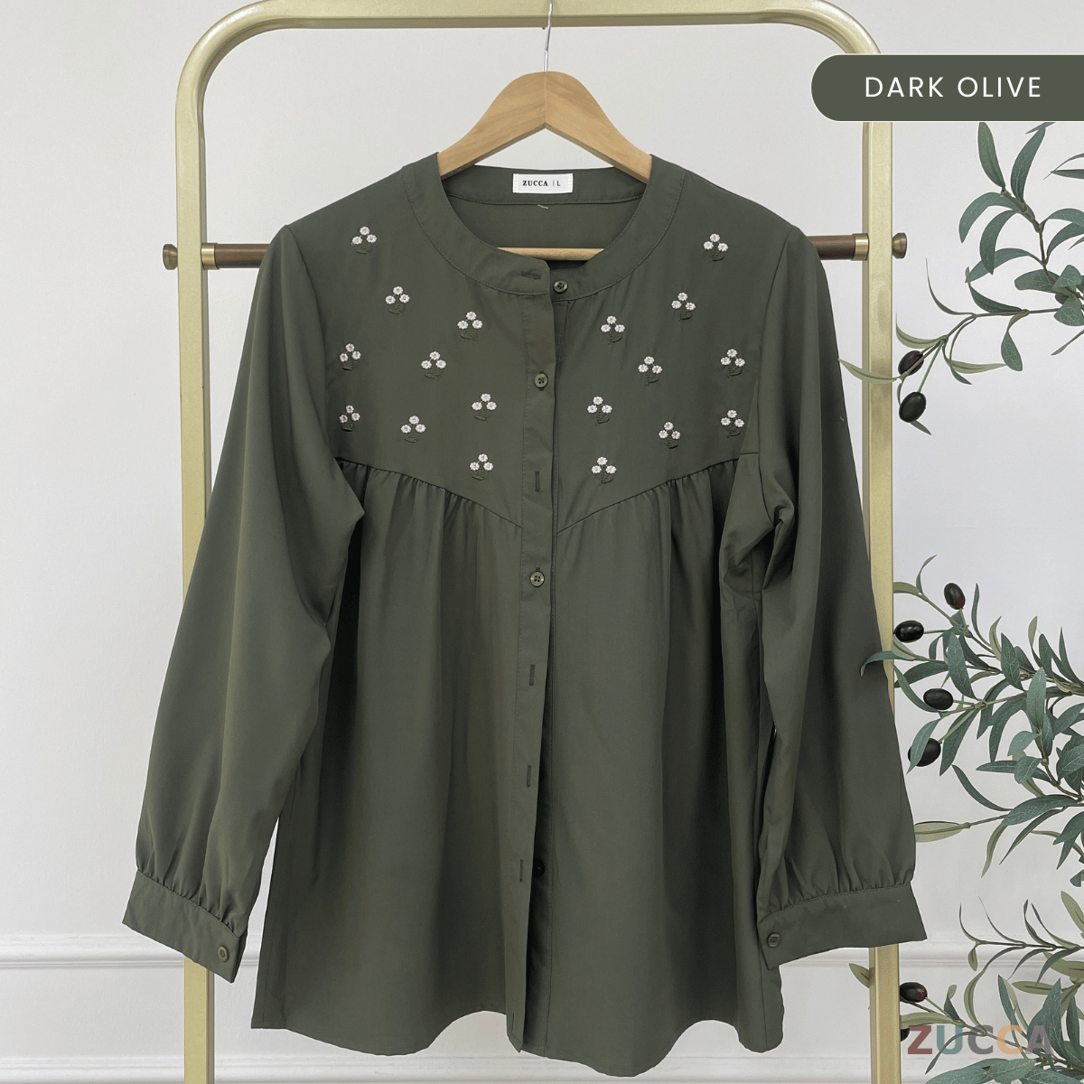 ZUCCA LIYARA BLOUSE SULAMAN BUNGA DOLLY – DM235