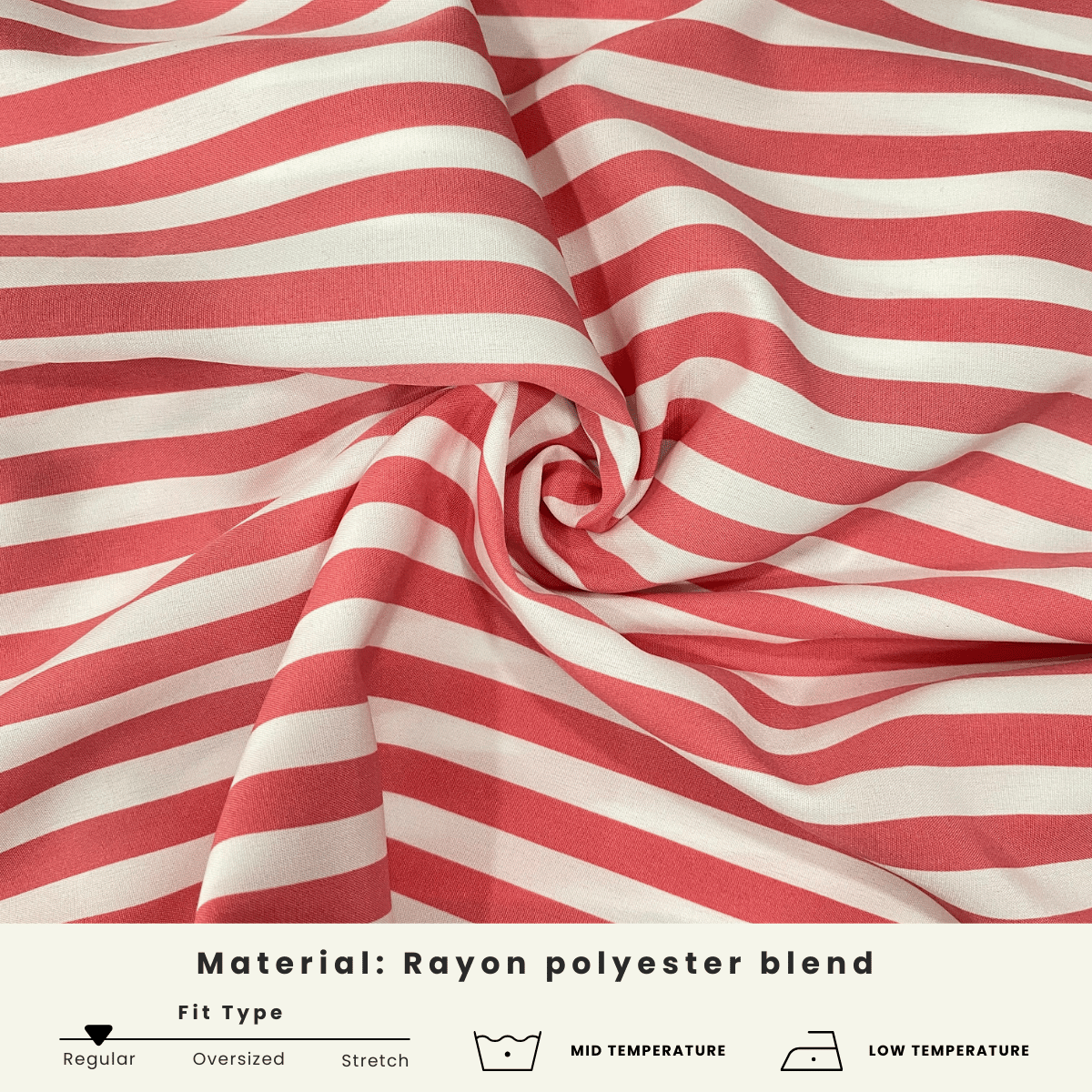 ZUCCA AUFA FLORAL EMBROIDERED STRIPE COTTON BLOUSE - DM239