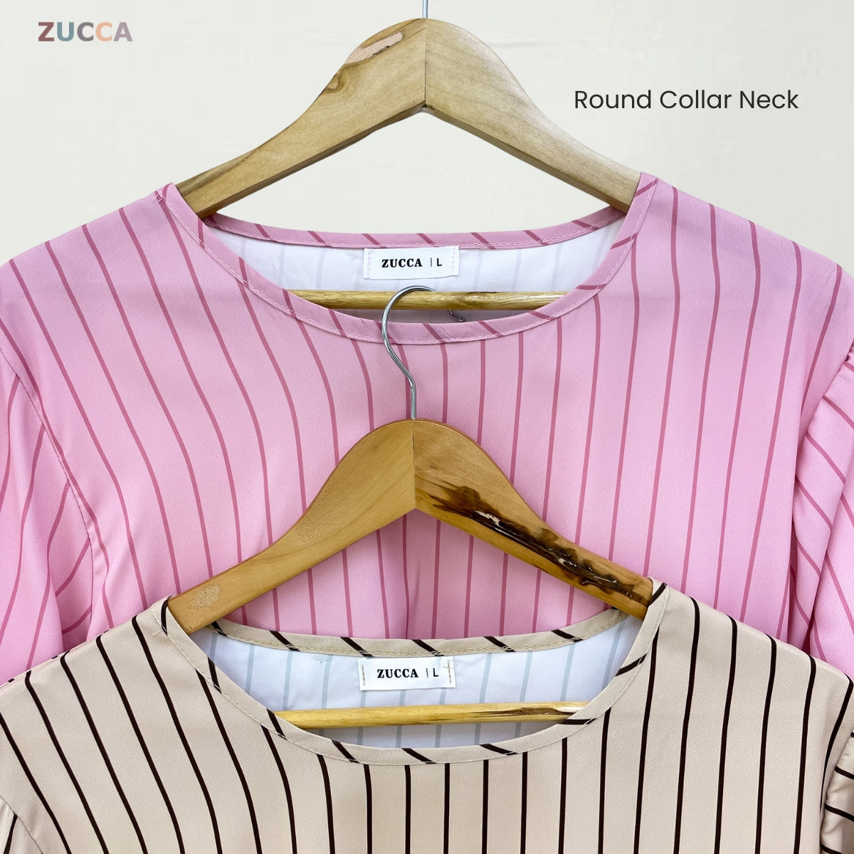 ZUCCA AQISHA WOMEN KASUAL BLOUSE BERJALUR LONG SLEEVE - DM278