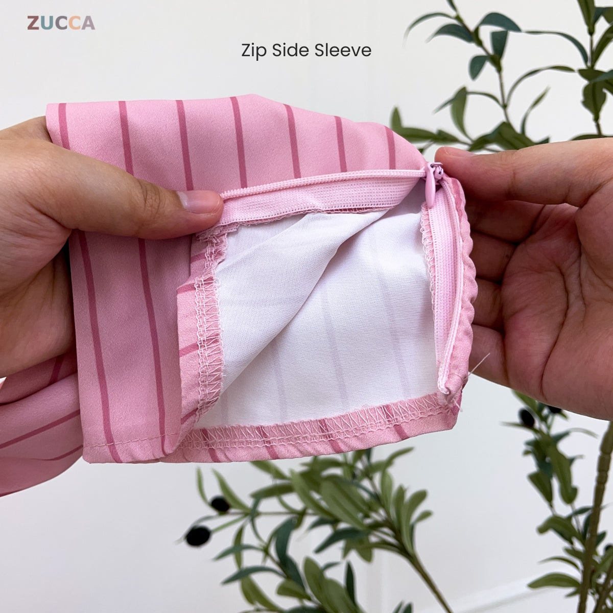 ZUCCA AQISHA WOMEN KASUAL BLOUSE BERJALUR LONG SLEEVE - DM278