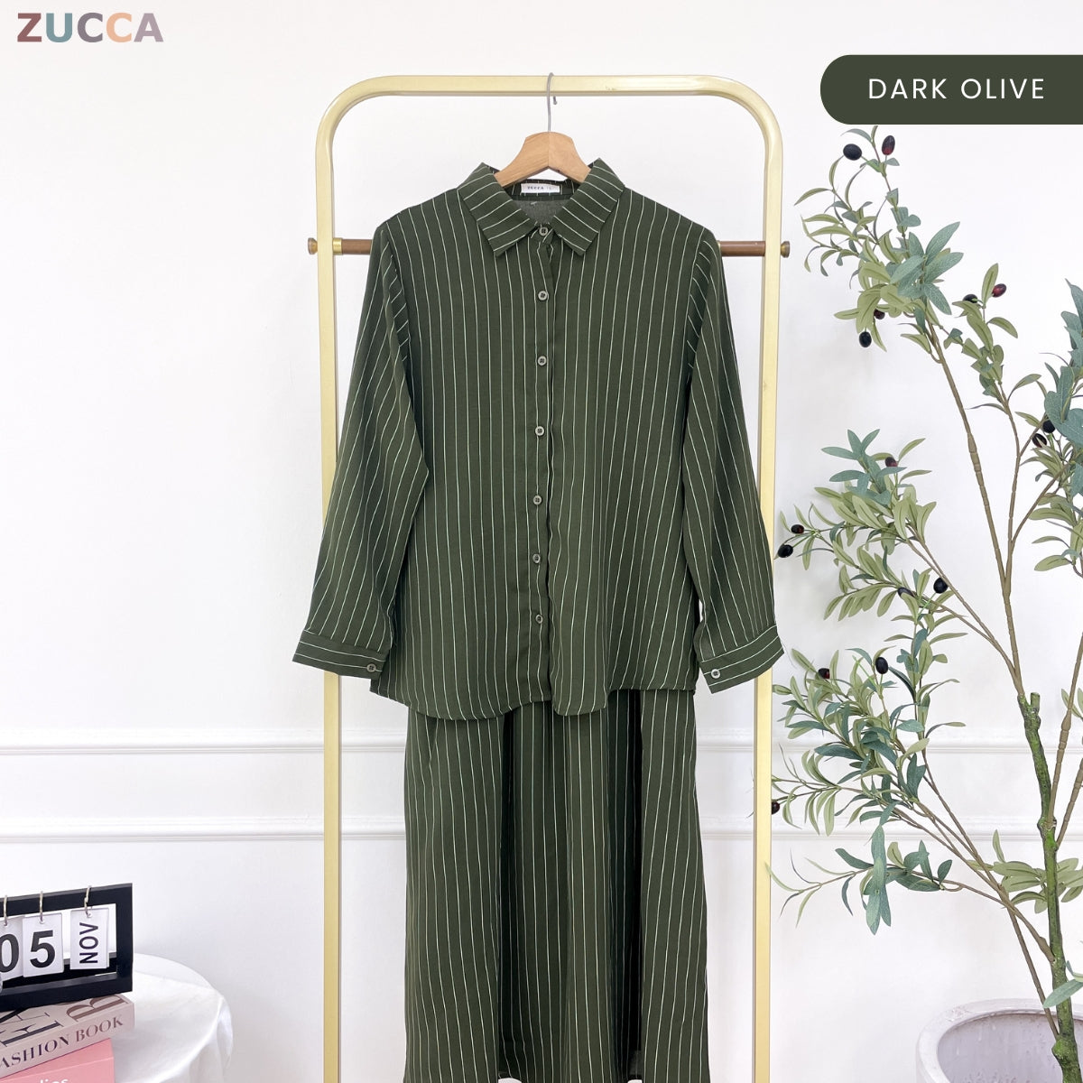 ZUCCA SALLY WOMEN SETWEAR TOP SKIRT LONG SLEEVE - DM280