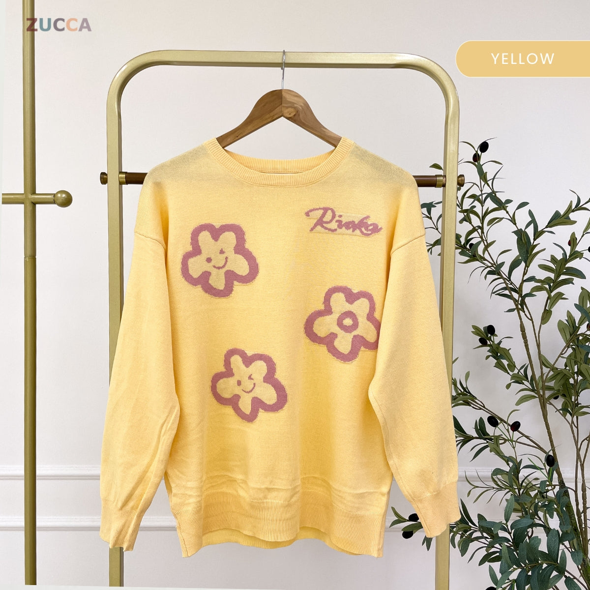 ZUCCA MARIA PEREMPUAN KASUAL KINTWEAR LONG SLEEVE - DM309