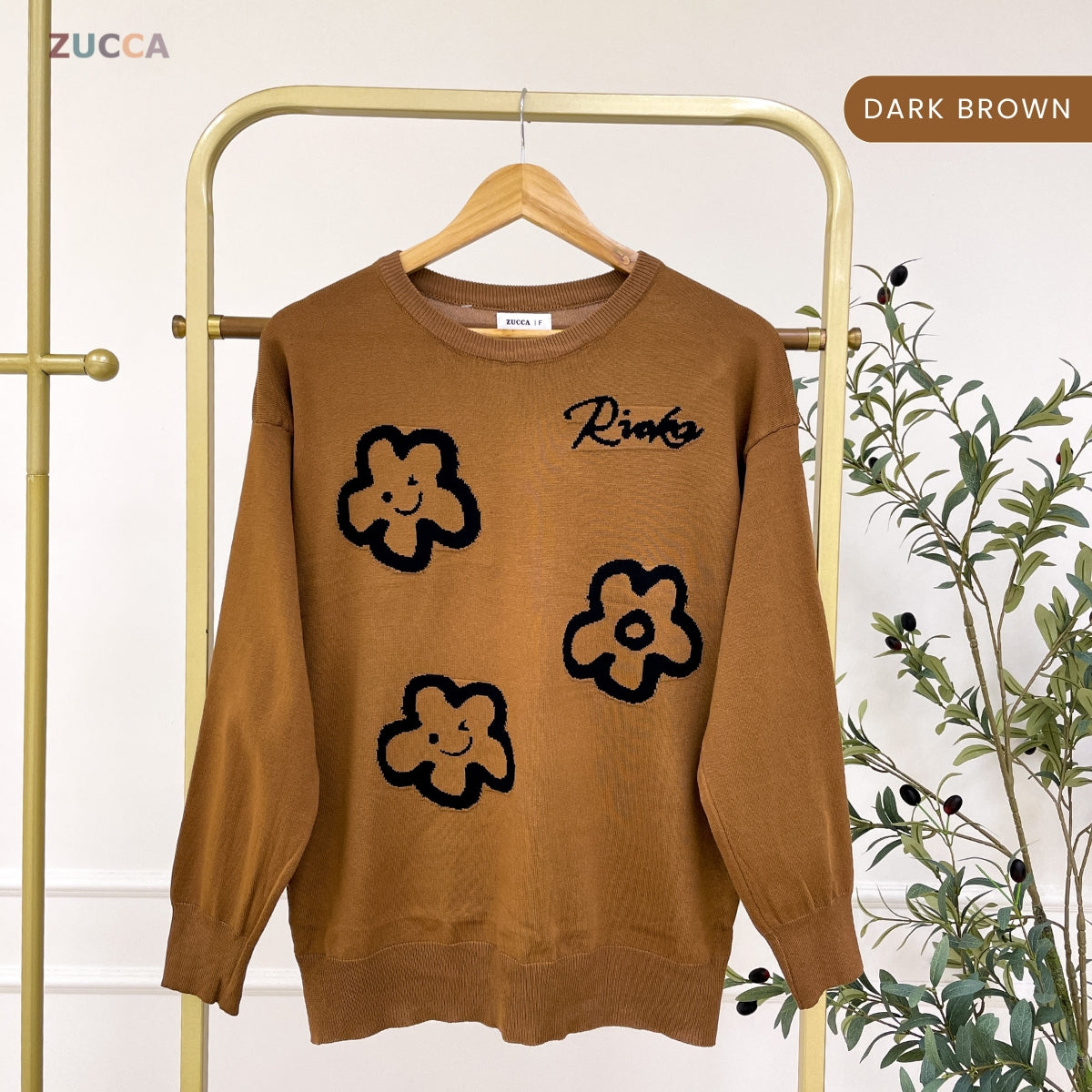 ZUCCA MARIA PEREMPUAN KASUAL KINTWEAR LONG SLEEVE - DM309