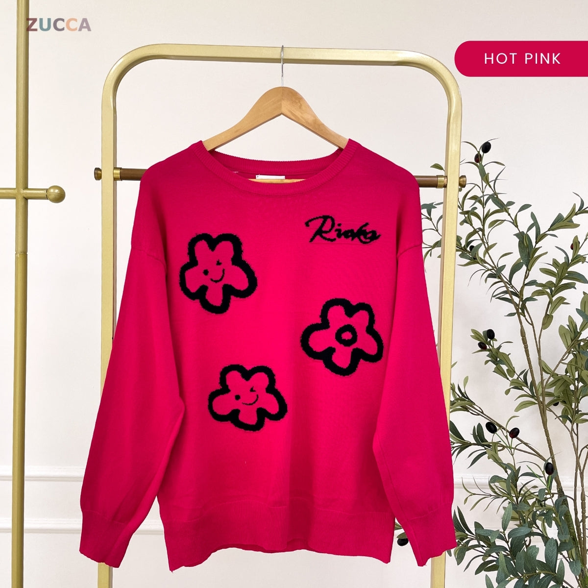 ZUCCA MARIA PEREMPUAN KASUAL KINTWEAR LONG SLEEVE - DM309