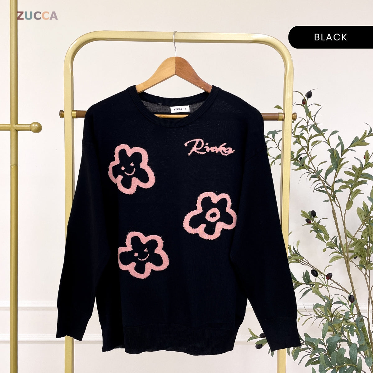 ZUCCA MARIA PEREMPUAN KASUAL KINTWEAR LONG SLEEVE - DM309