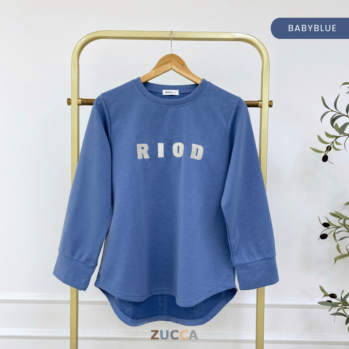 ZUCCA RIENNA WOMEN KASUAL PLAIN BLOUSE - DM310