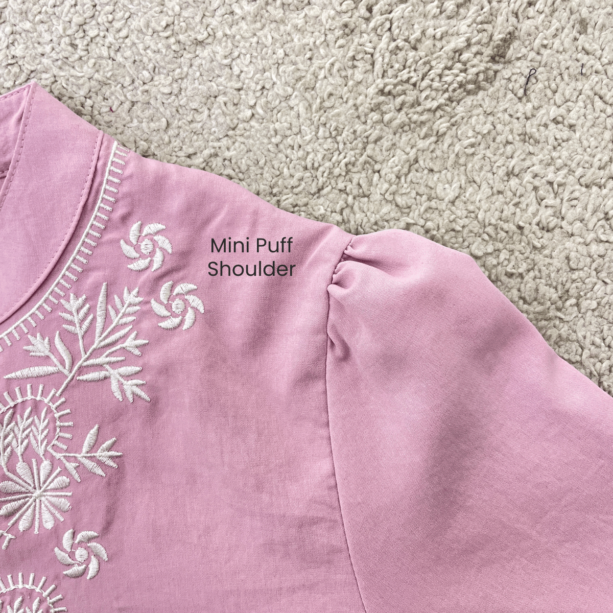 ZUCCA AZARIA KASUAL WOMEN EMBROIDERED STITCH BLOUSE - DM317