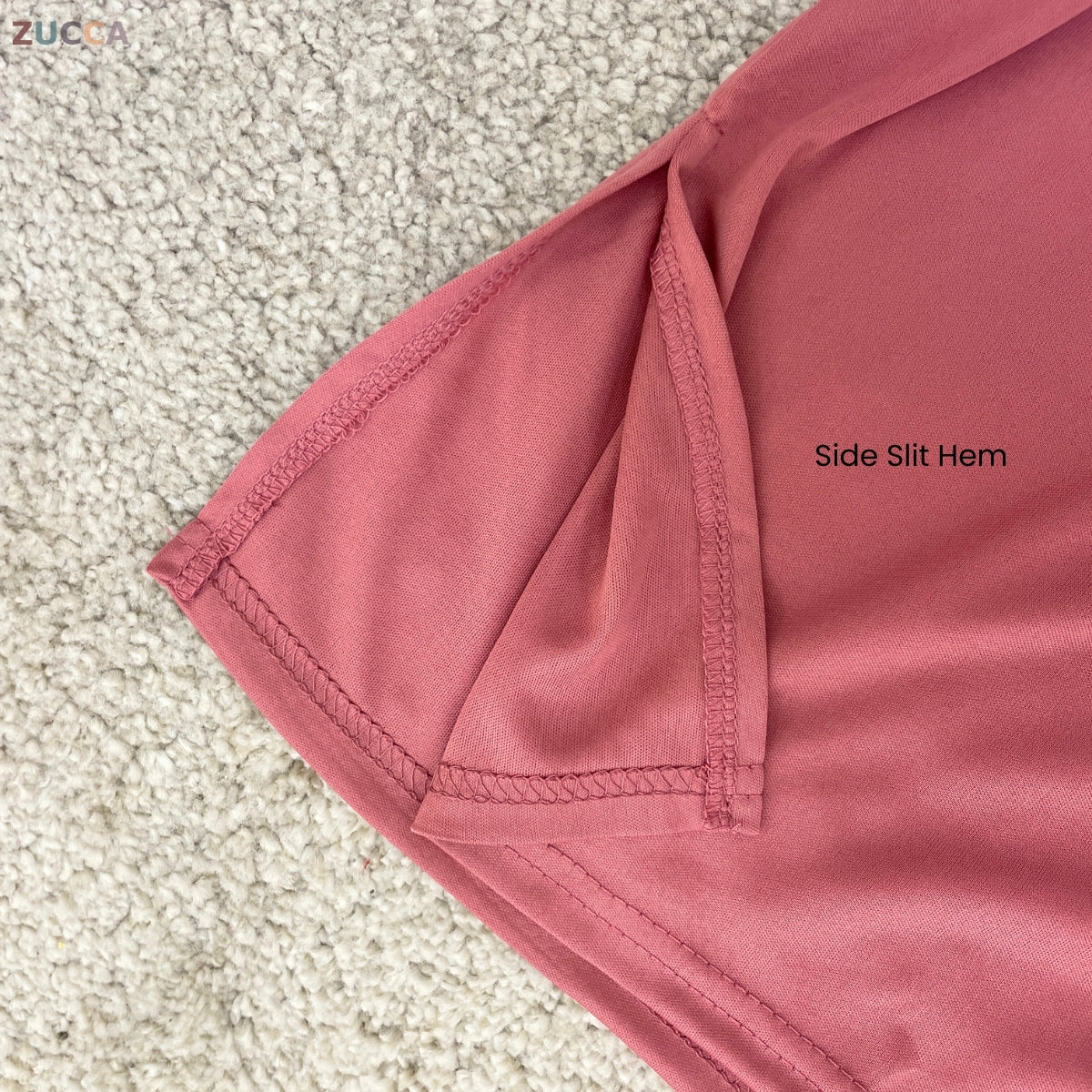 ZUCCA ALESIA KASUAL MUSLIMAH SHIRT V NECK - DMS1005