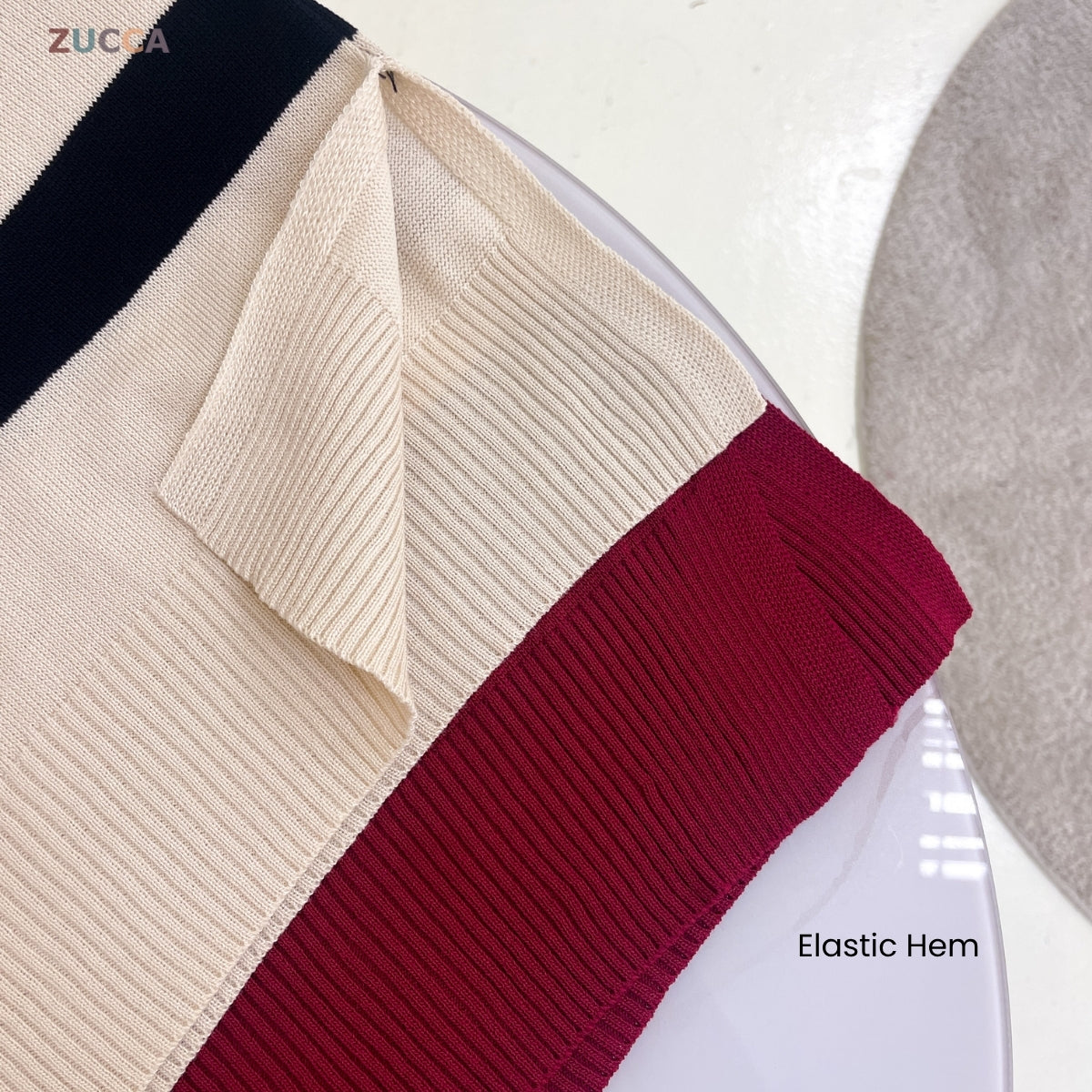 ZUCCA ESTELLA SET KASUAL WOMEN KNITWEAR PANTS - DMSET018