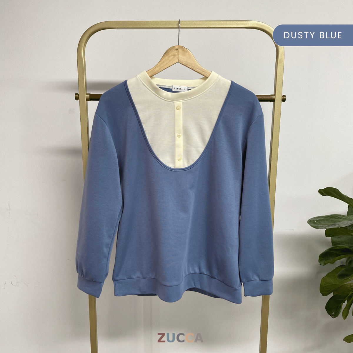 ZUCCA JUNNY DOLCE PULLOVER MODEST LOOK - DM286