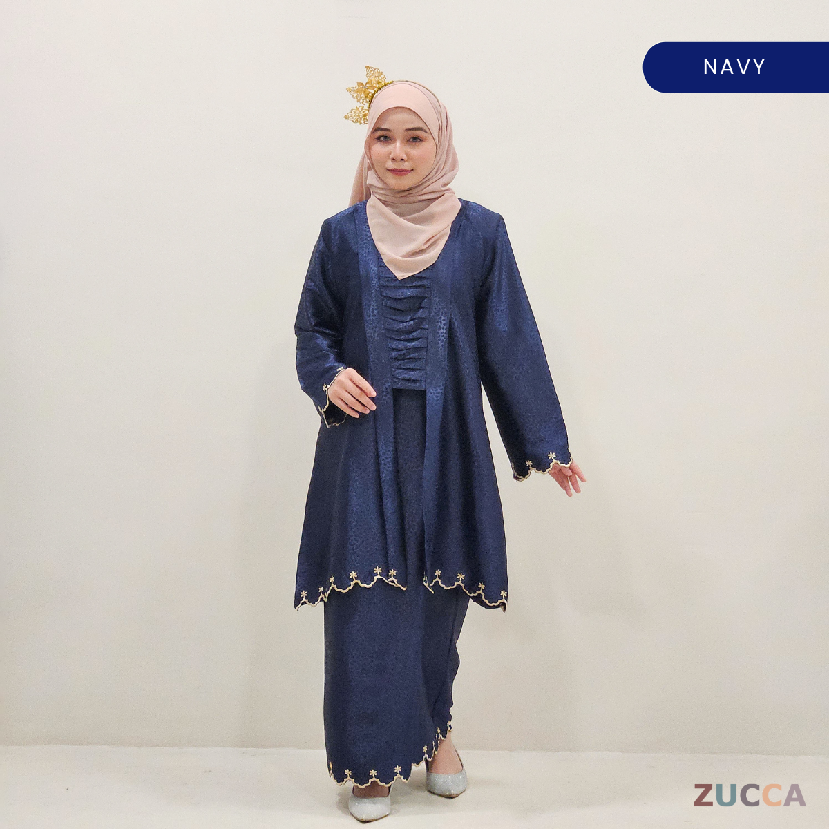 ZUCCA SUHAILA KURUNG MODEN POTONGAN LACE – H016