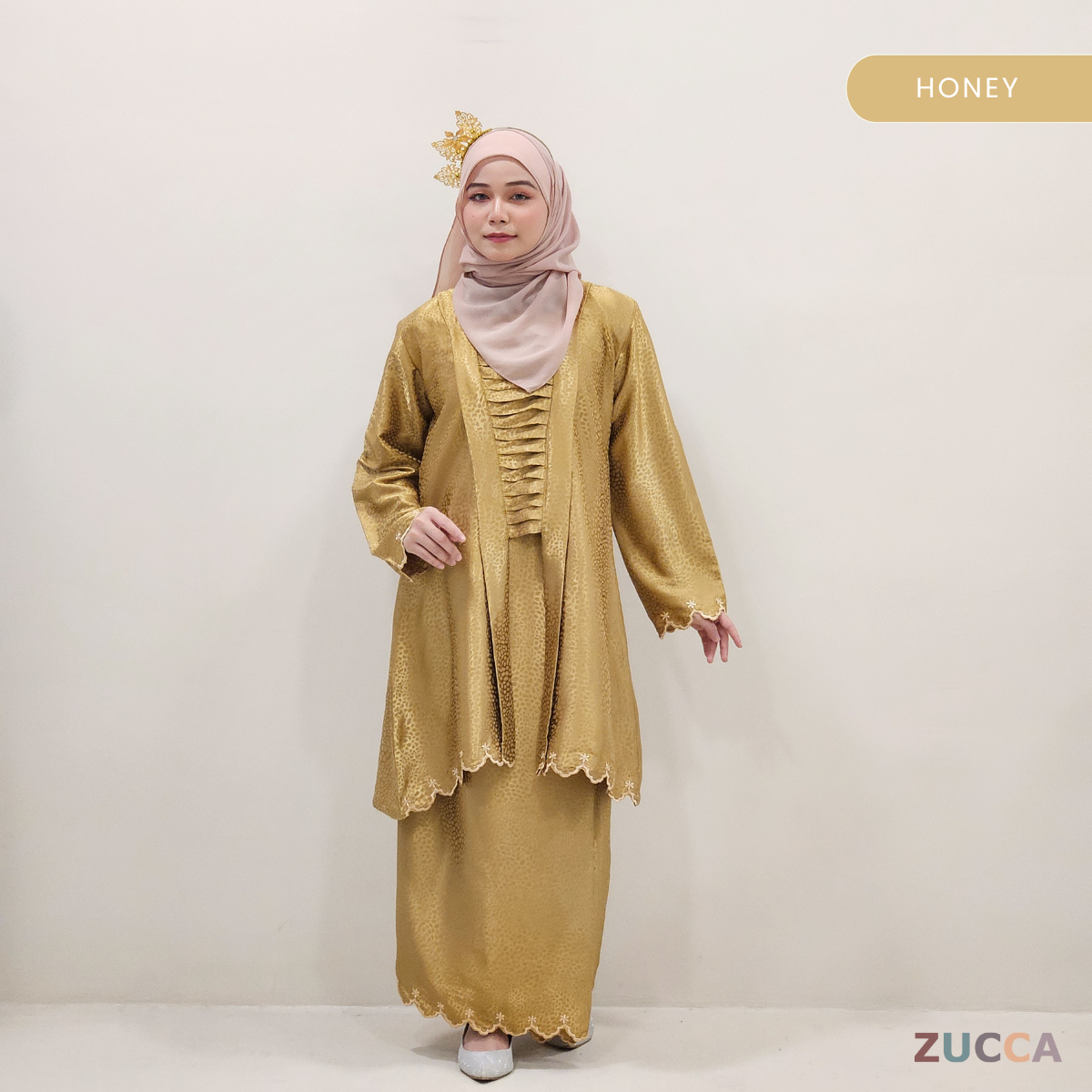 ZUCCA SUHAILA KURUNG MODEN POTONGAN LACE – H016