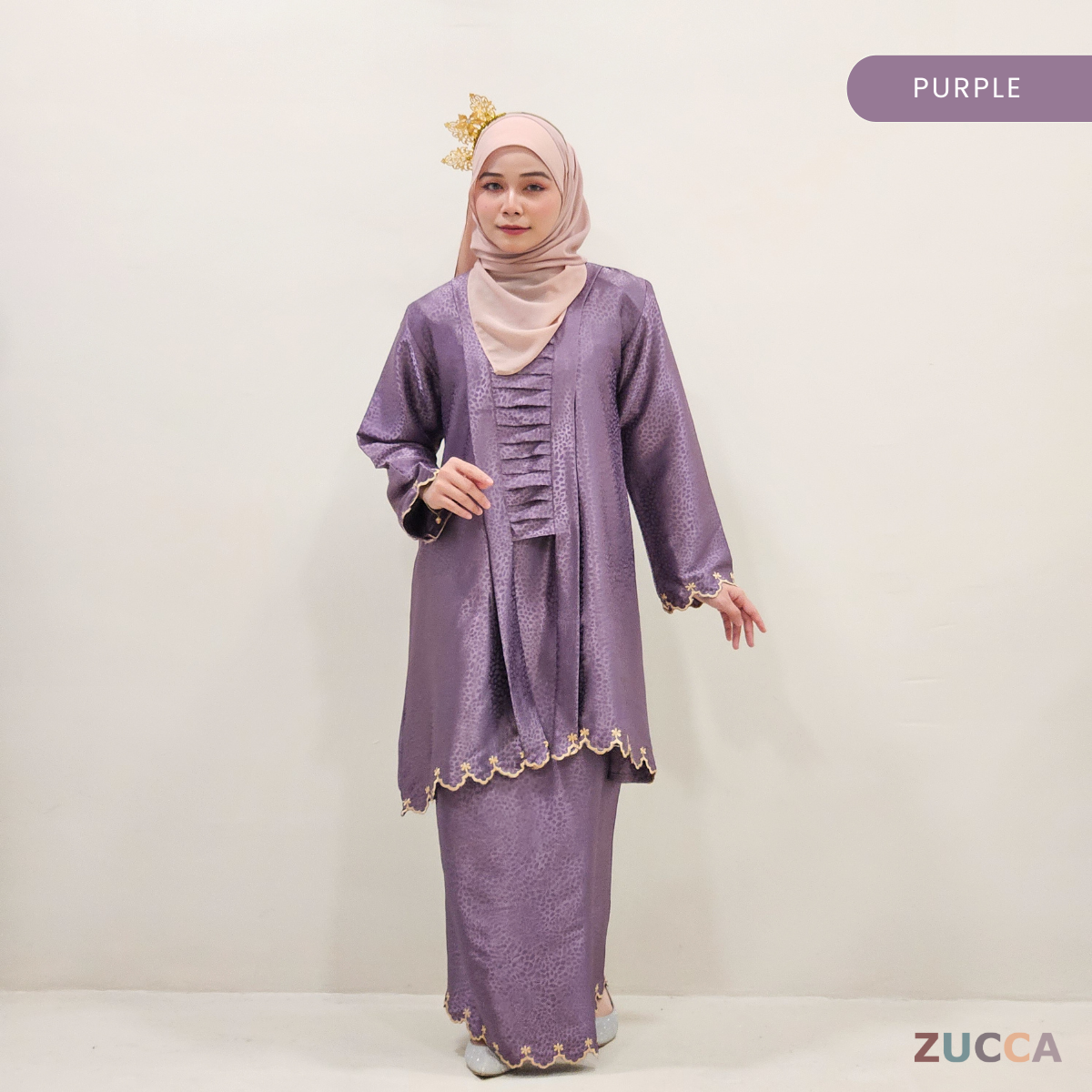ZUCCA SUHAILA KURUNG MODEN POTONGAN LACE – H016