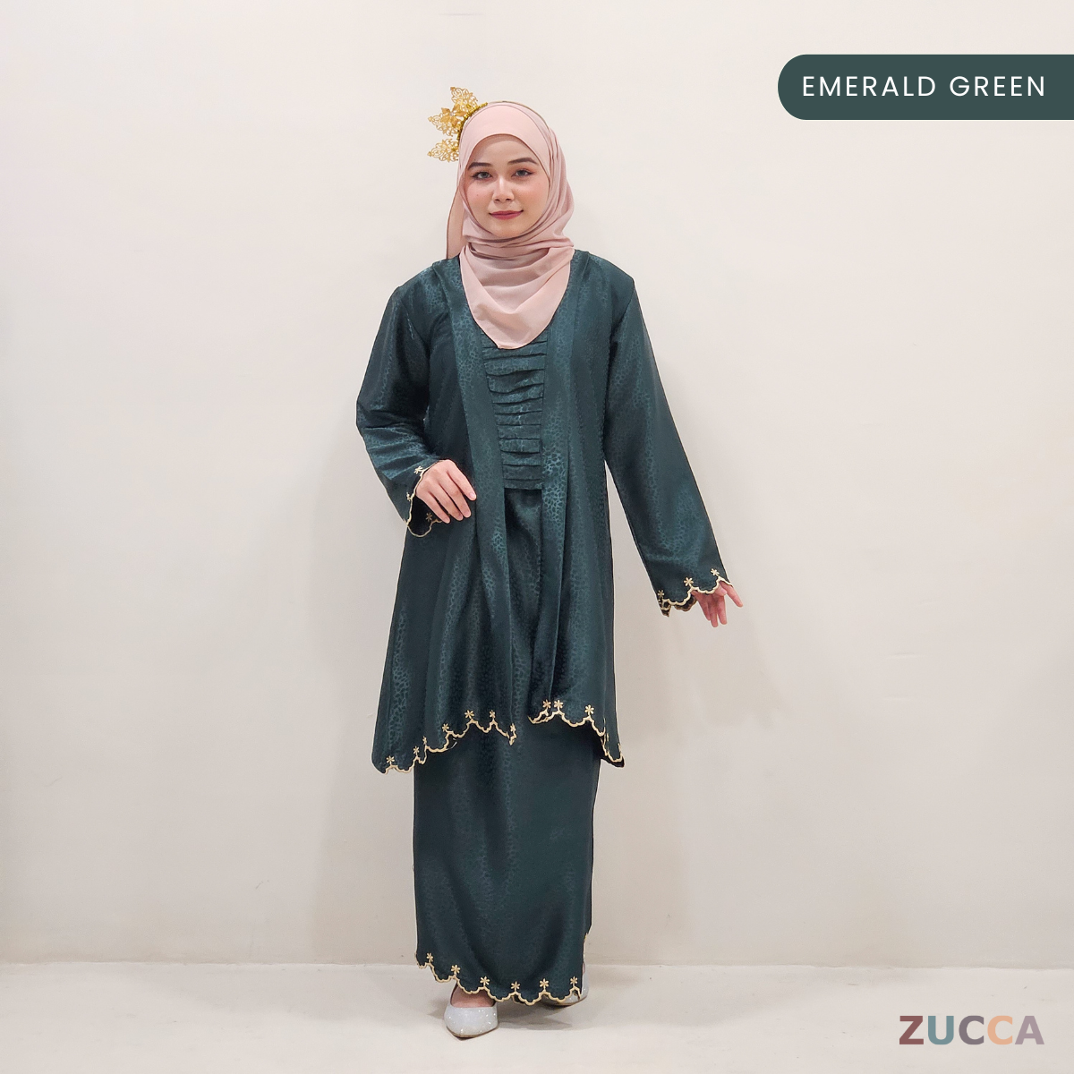 ZUCCA SUHAILA KURUNG MODEN POTONGAN LACE – H016