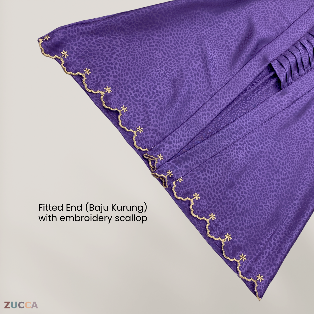 ZUCCA SUHAILA KURUNG MODEN POTONGAN LACE – H016