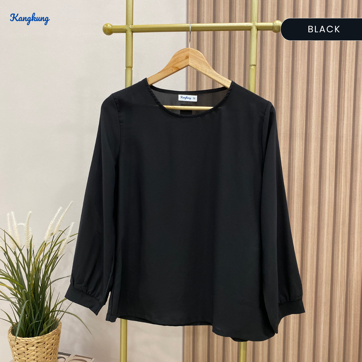 KANGKUNG FIRZA BLOUSE WANITA CORAK BUNGA – KK105