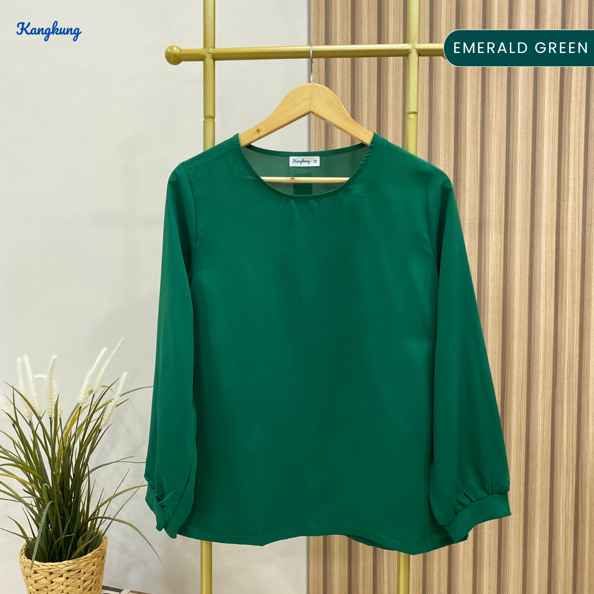 KANGKUNG FIRZA BLOUSE WANITA CORAK BUNGA – KK105