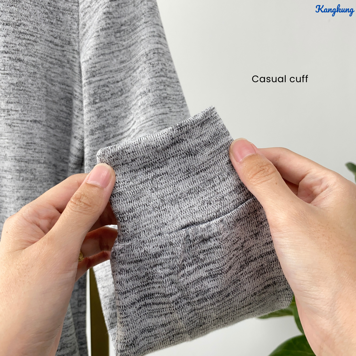 KANGKUNG AZRAMI COTTON KNIT CASUAL SHIRT - KK117
