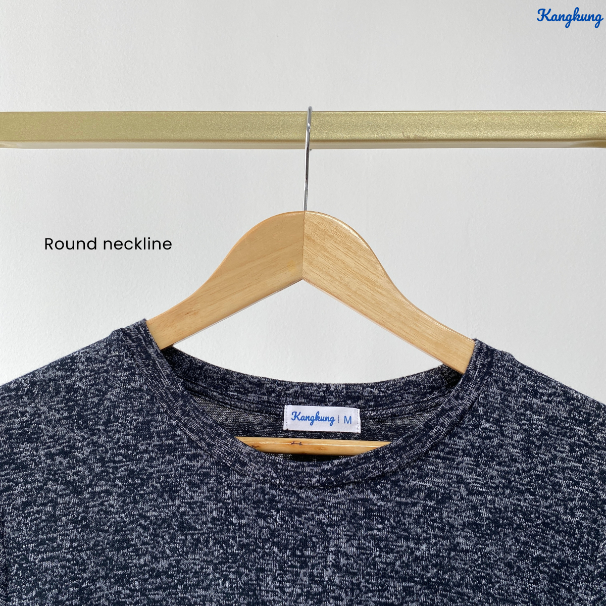 KANGKUNG AZRAMI COTTON KNIT CASUAL SHIRT - KK117