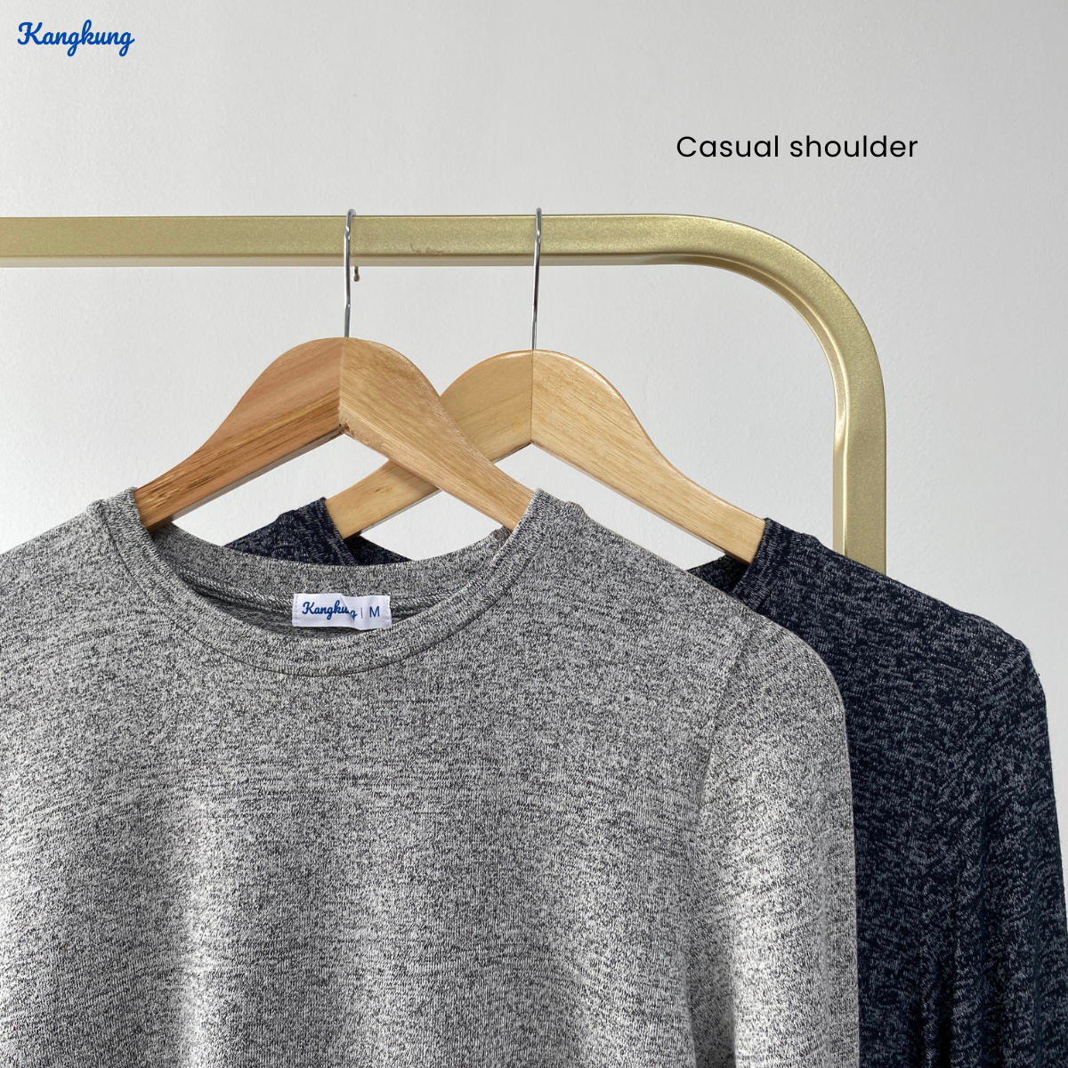KANGKUNG AZRAMI COTTON KNIT CASUAL SHIRT - KK117