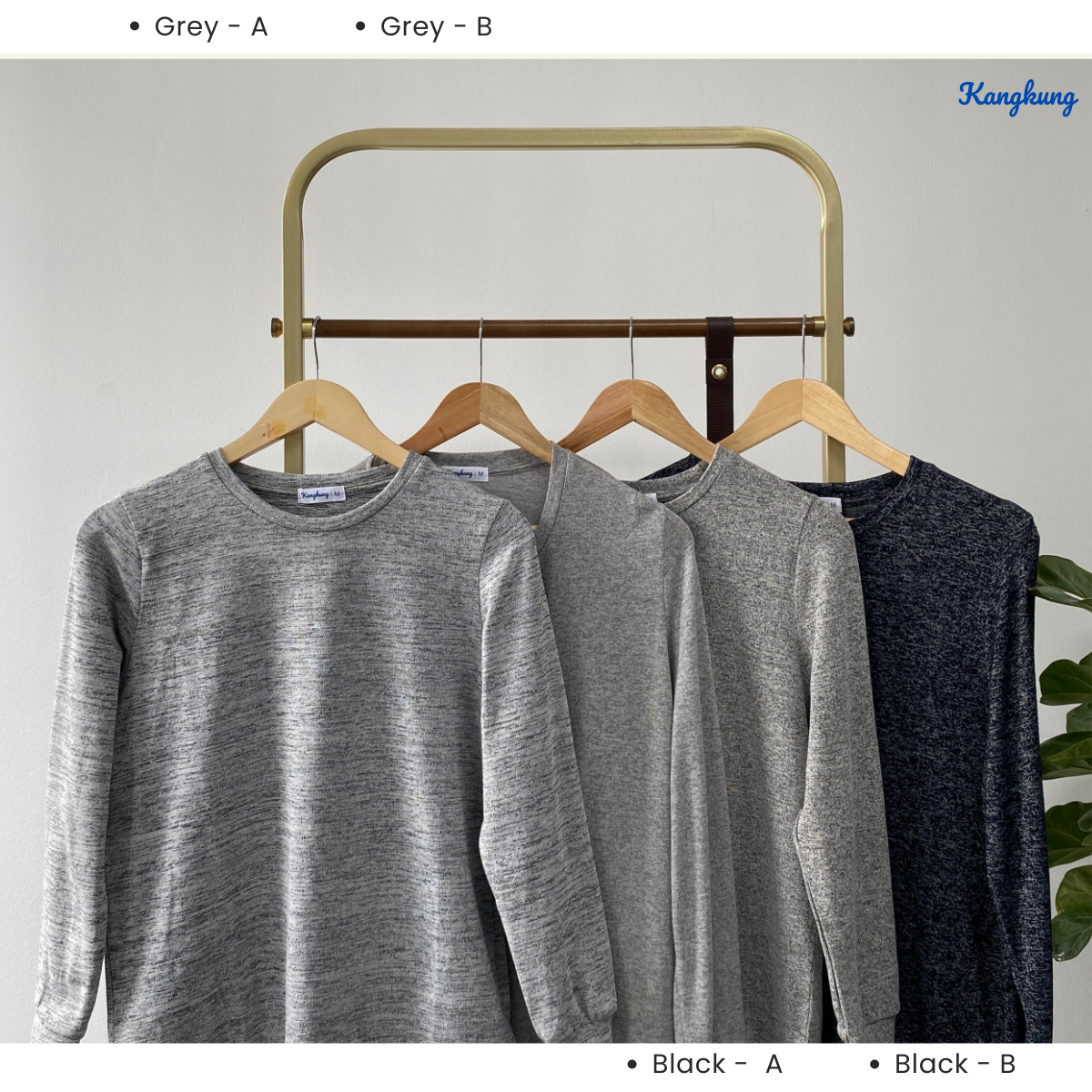 KANGKUNG AZRAMI COTTON KNIT CASUAL SHIRT - KK117