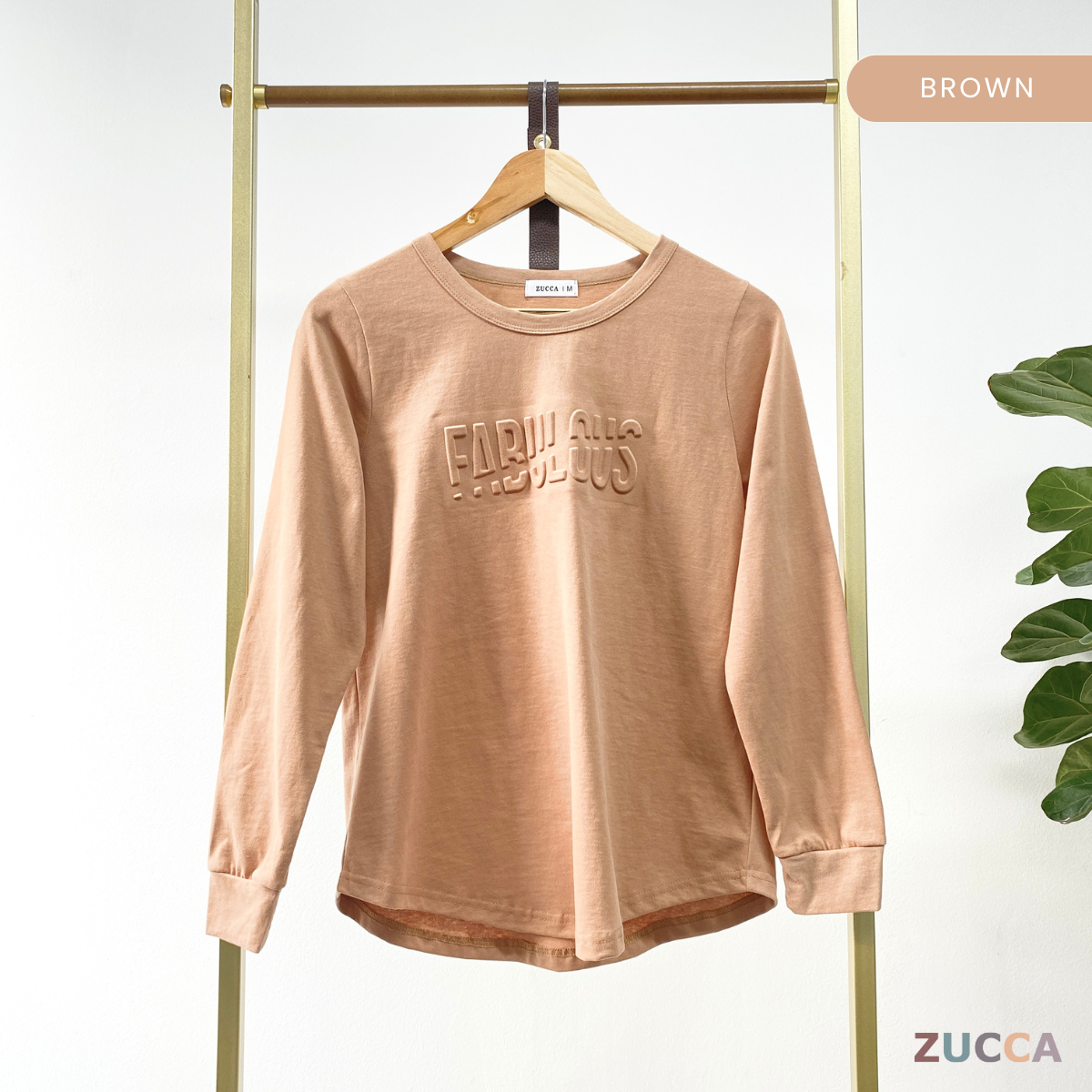 ZUCCA TERICA KEMEJA BLOUSE KASUAL BALDU - MA009