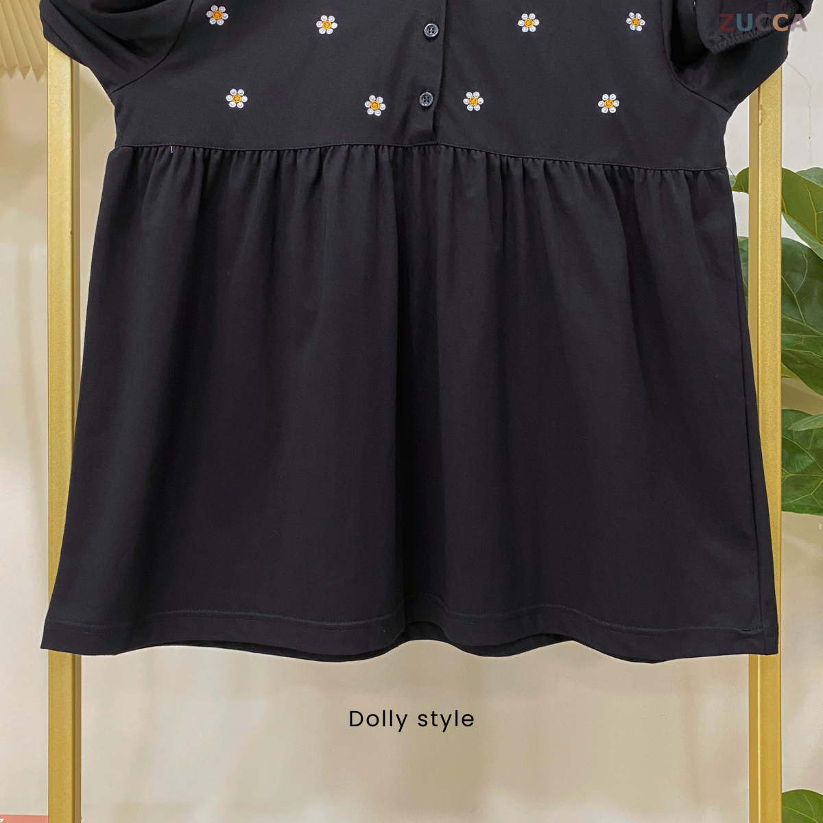 ZUCCA NELLA BLOUS DOLLY SULAMAN FLORAL DAISY - MA013