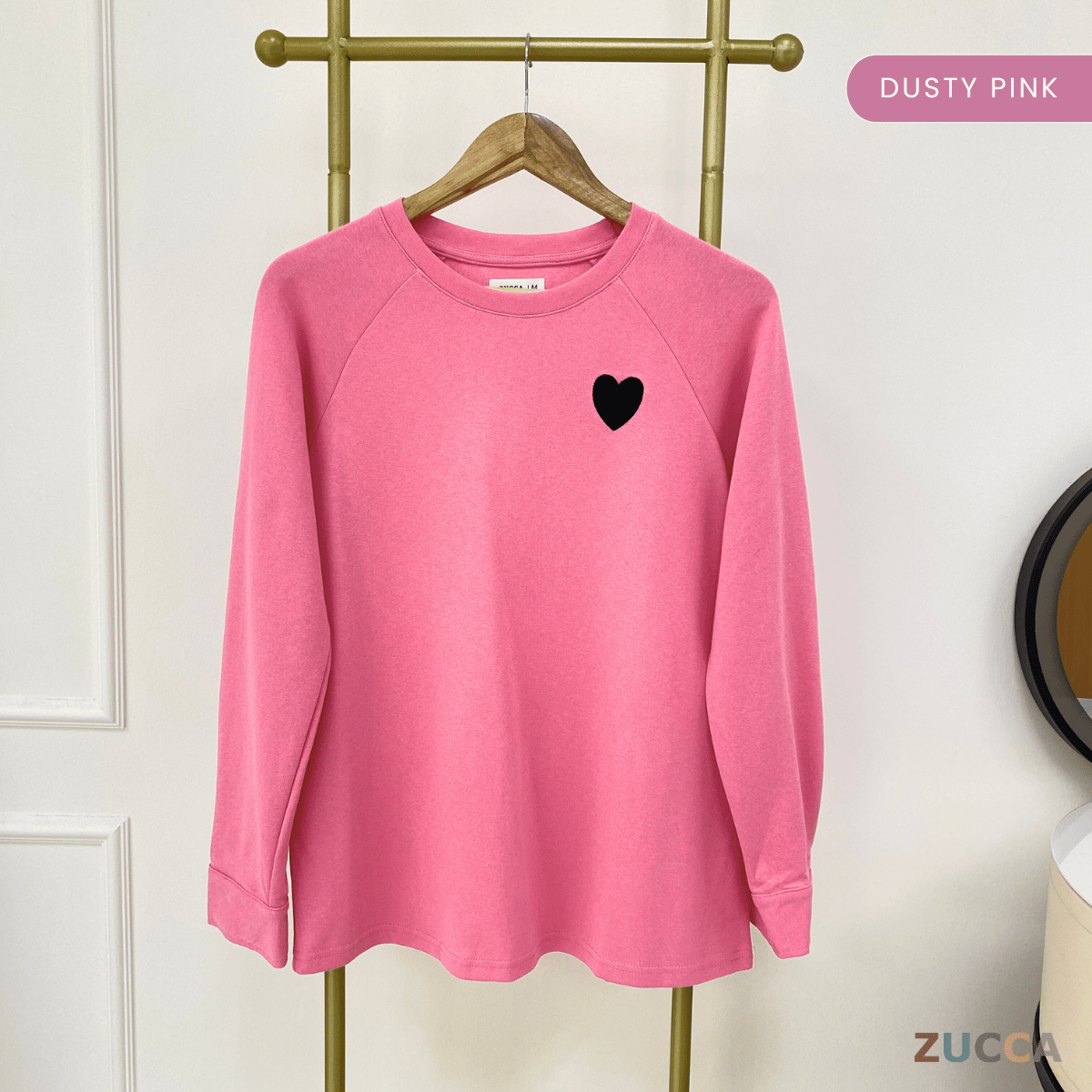 ZUCCA ZARINA PULLOVER SWEATSHIRT SULAM HATI - MA037 WOMEN SWEATSHIRT