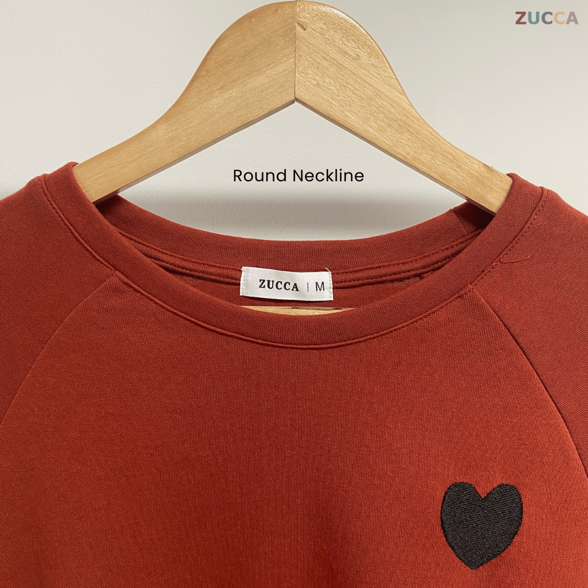 ZUCCA ZARINA PULLOVER SWEATSHIRT SULAM HATI - MA037 WOMEN SWEATSHIRT