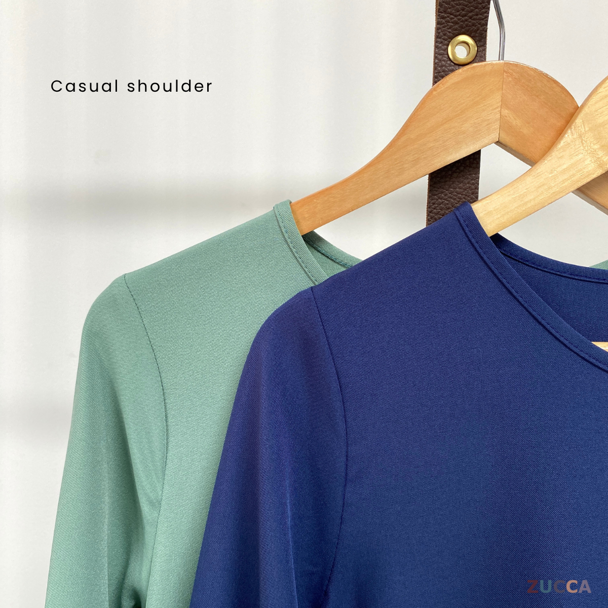 ZUCCA HAZIYA MINIMALIST PEARL BUTTON BLOUSE - MA038