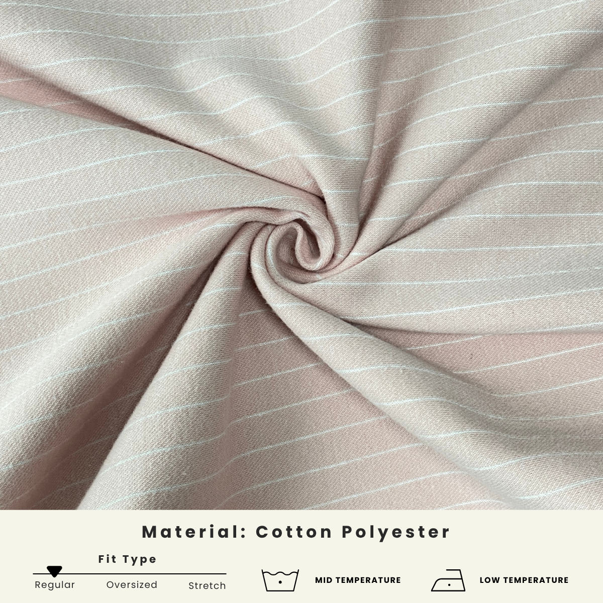 ZUCCA JIHAN PINSTRIPE CASUAL SHIRT - MA052