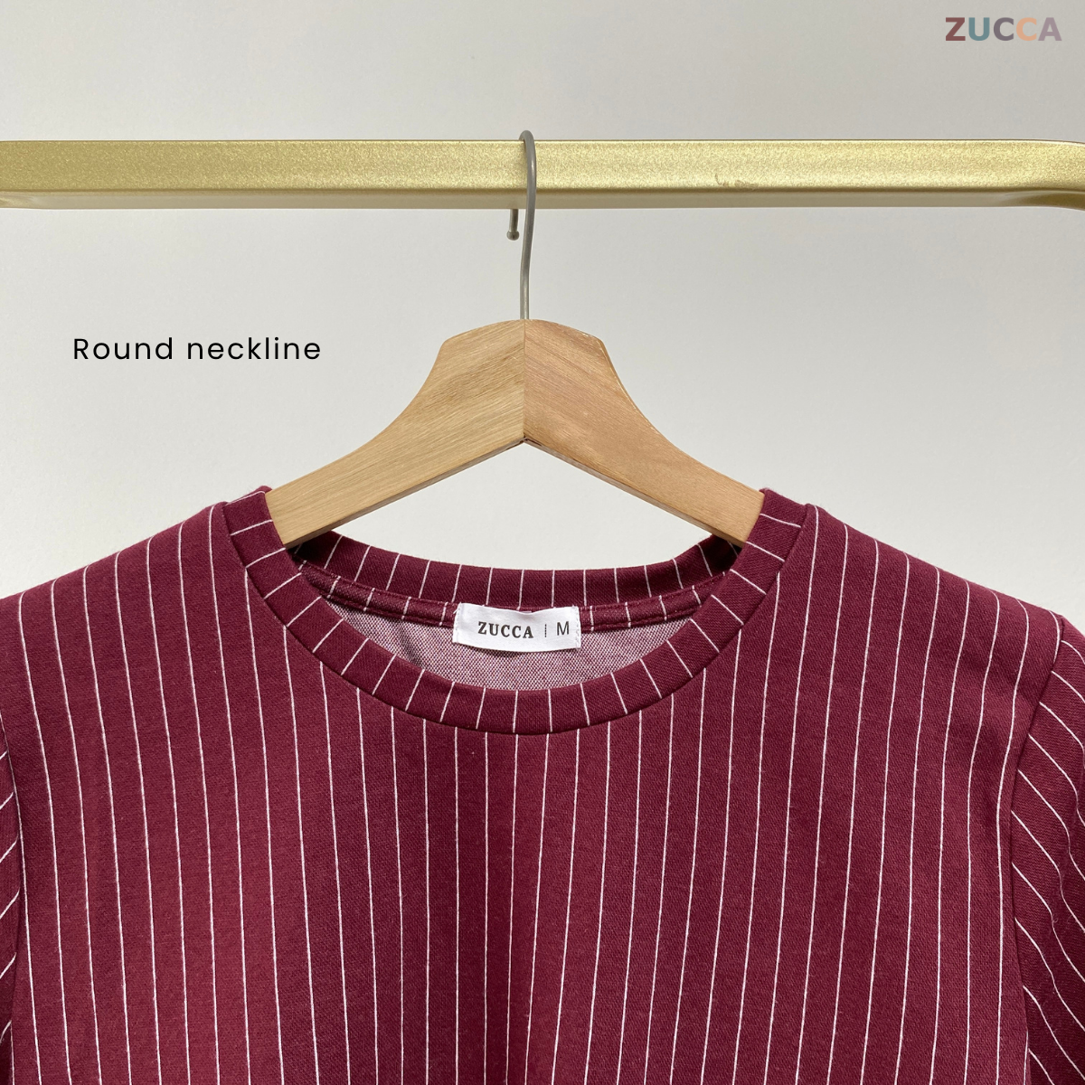 ZUCCA JIHAN PINSTRIPE CASUAL SHIRT - MA052