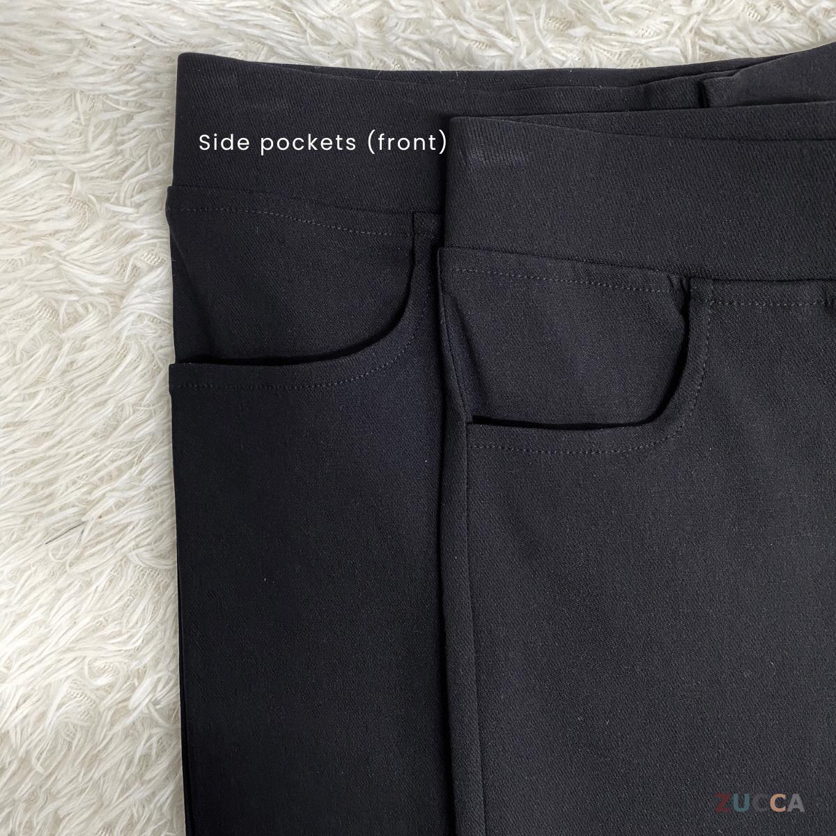 ZUCCA KAORI STRETCHABLE DENIM PANT-MA058